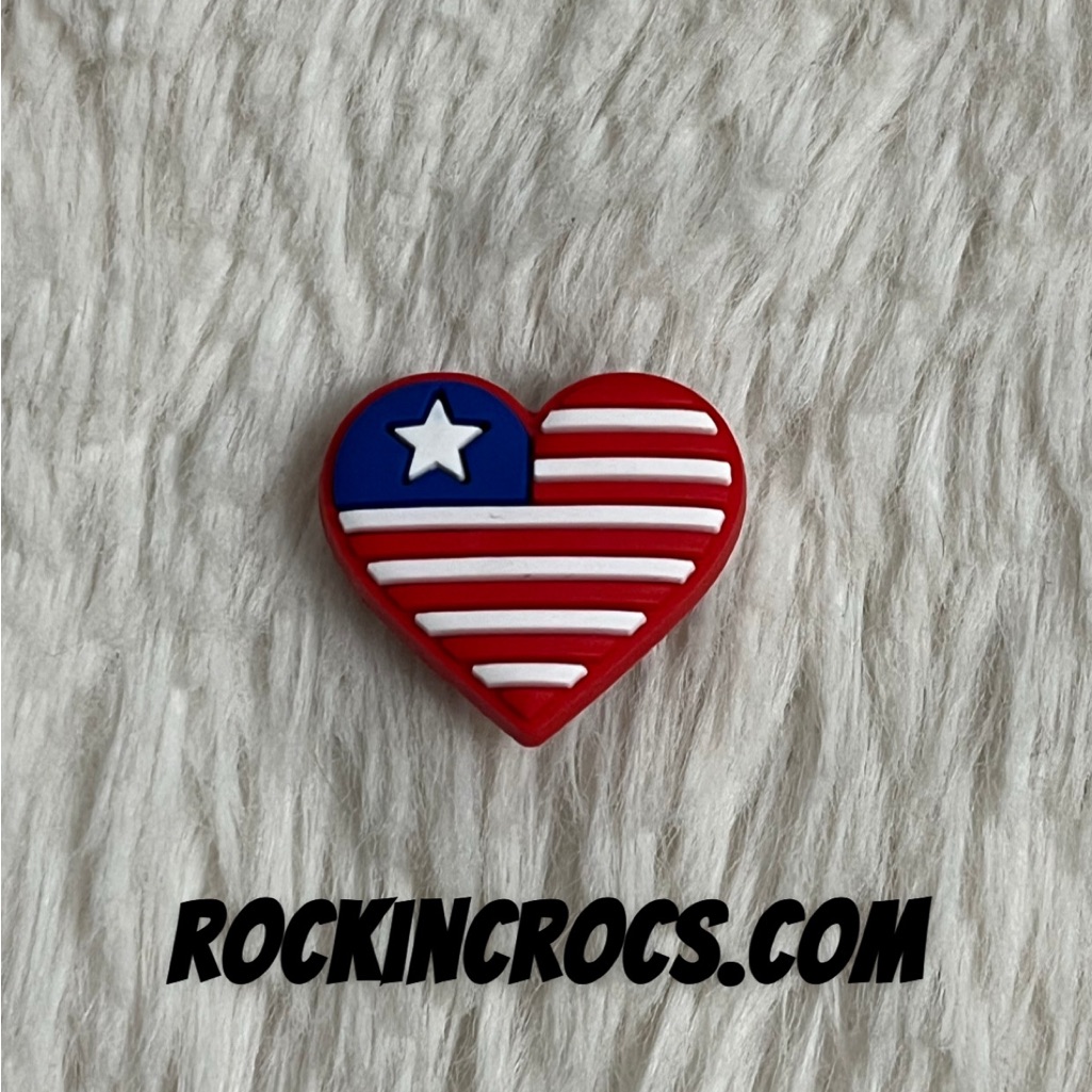 Americana Croc Charm 5$